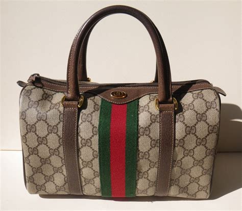 gucci vintage pursse fabric|vintage gucci purses 1984.